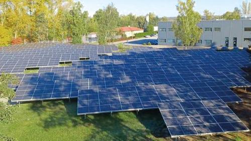 New photovoltaic system in Hradec Králové